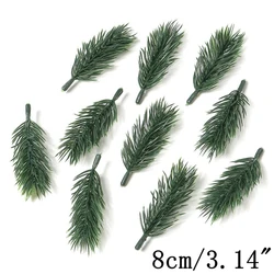 Set of 30/50 Artificial Pine Needle Decorations for DIY Floral Arrangements (Green 2)
