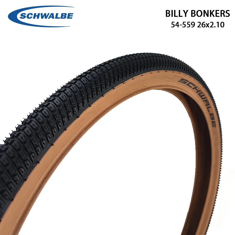 Schwalbe Billy Bonkers Steel Wire Tire Brown Edge For Dirt Jump Mtb