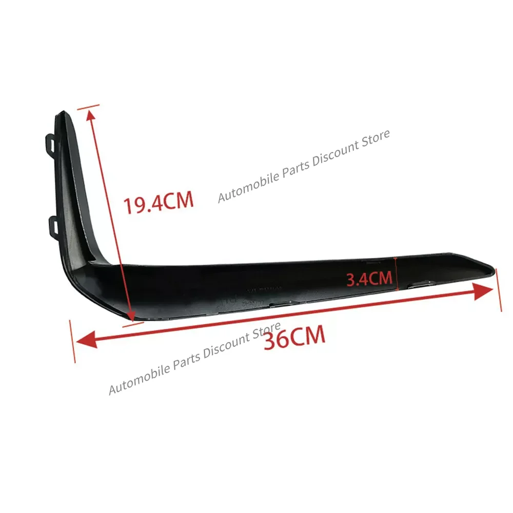 For BMW 5 Series G30 G38 BMW 5 Series M Sport Front Fog Light Trim Strips Eyebrow Lamp Cover 51118070541 51118070542 fog lamp cover