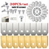 18/30pcs Stainless Steel Lawn Mower Cutting Blade W/Screw Kit Replacement For Husqvarna Automower/Gardena Robotic Lawnmower Part 1
