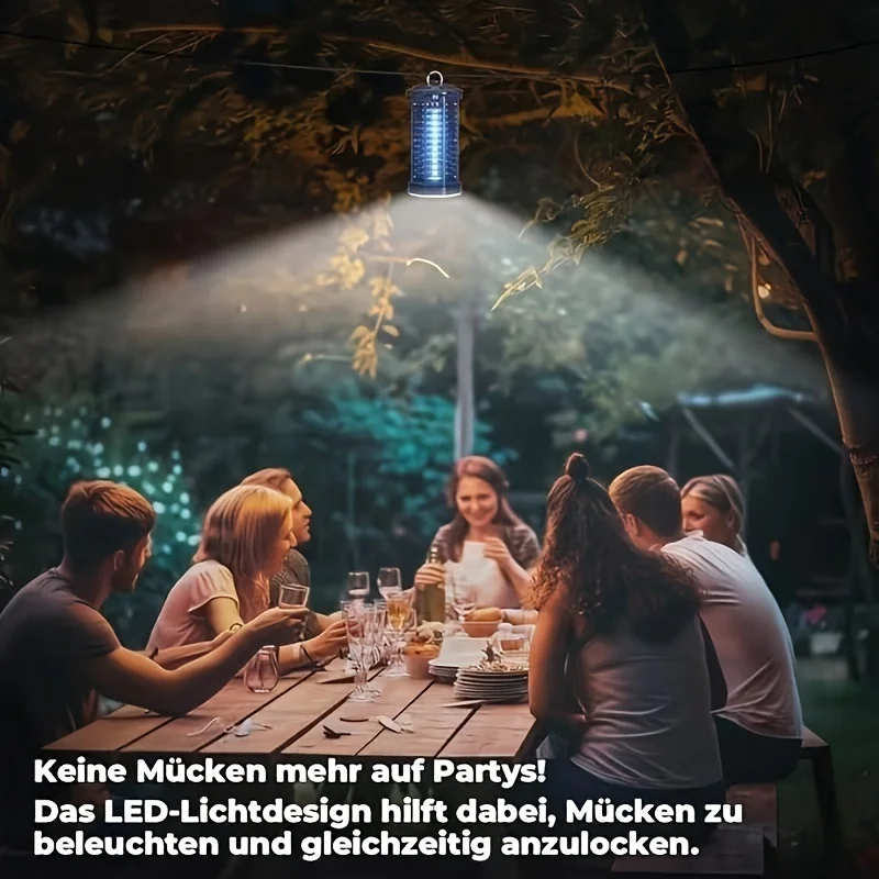 Mosquito Killer Lamp Bug Zapper 11W Electric Mosquito And Fly Killer With LED Light 2-in-1 Outdoor