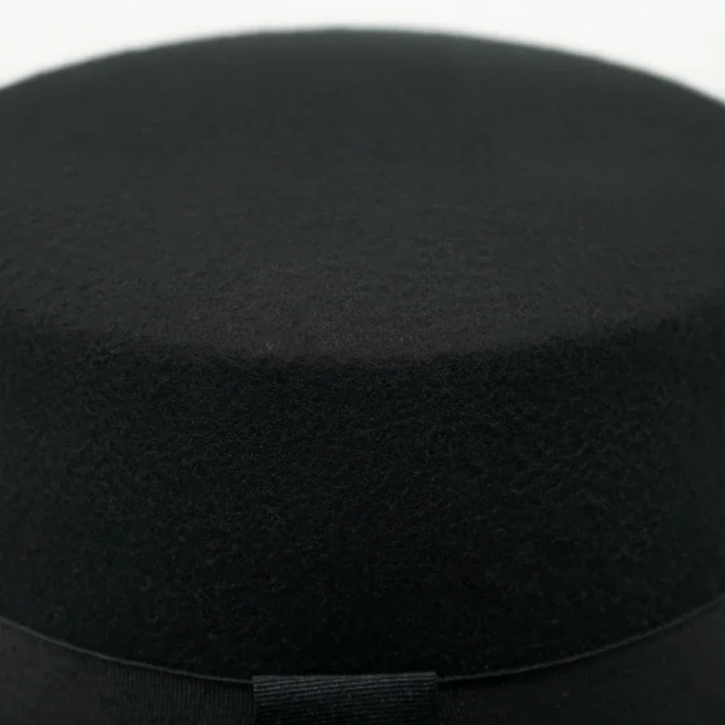 Winter Autumn Imitation Woolen Women Fedoras Top Jazz European American Round Caps Bowler Hats Feminino Gorra women fedora hat