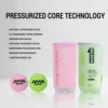 AMASPORT 2Balls/Can Paddle Tennis Ball 20% Wool More Durable Training Tennis Ball 2 Colors Available Outdoor Paddle Tennis Play 2