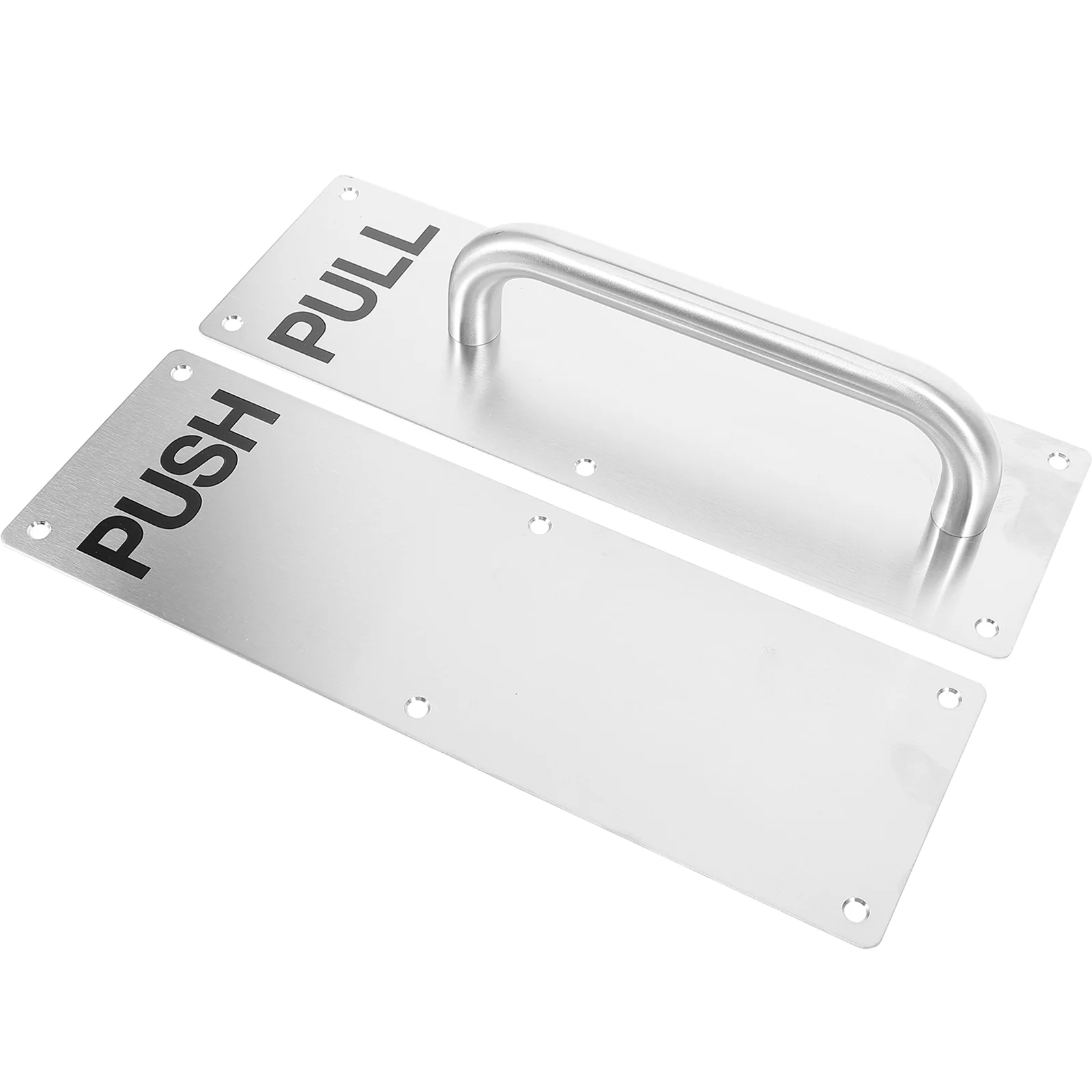 

Push Pull Plate Commercial Door Stainless Handle Door Push Pull Plate Push Plate for Doors
