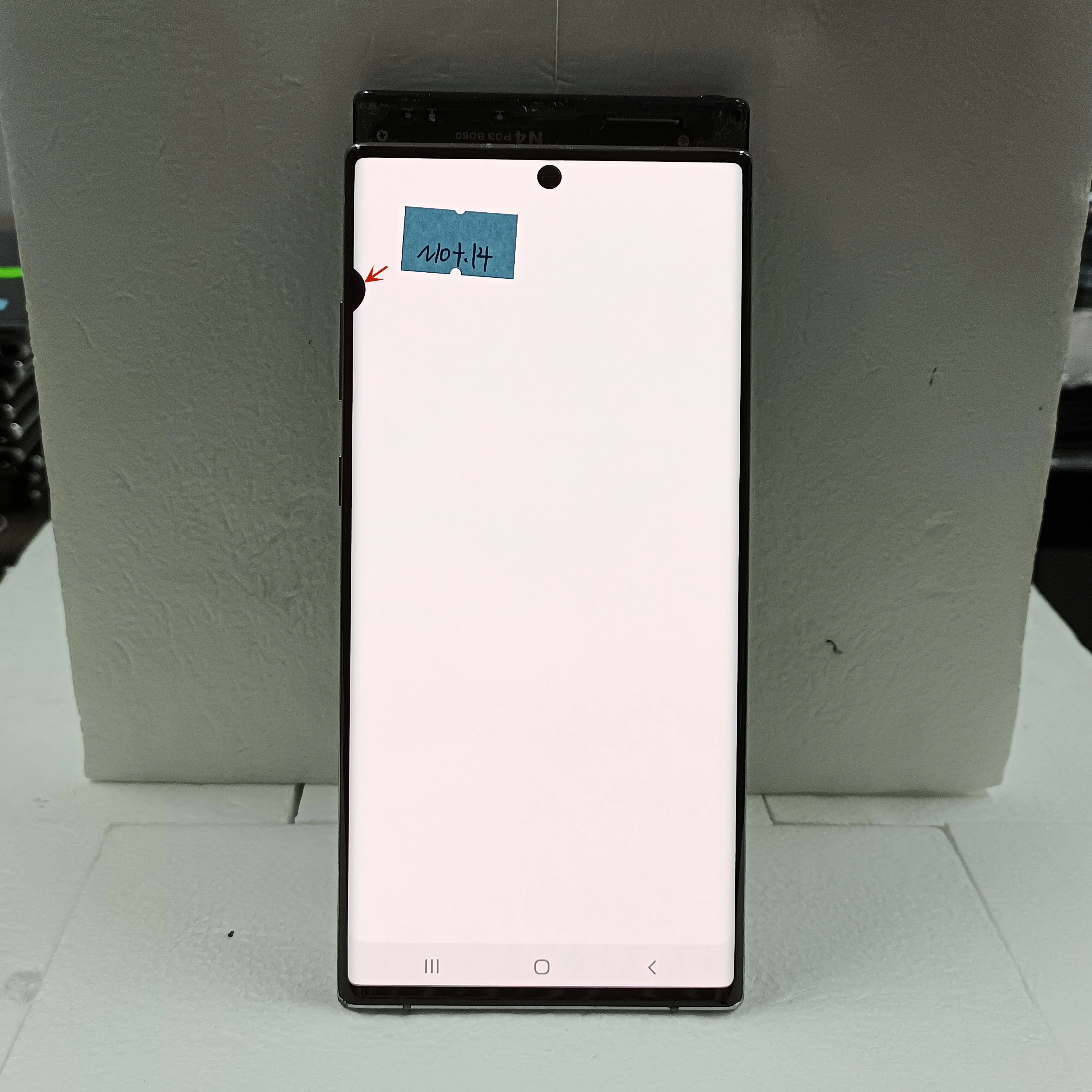 Ｚ Ʈ 10 ÷ AMOLED LCD ÷  ġ ũ,   SM-N975F SM-N9750 ũ, 6.8 ġ