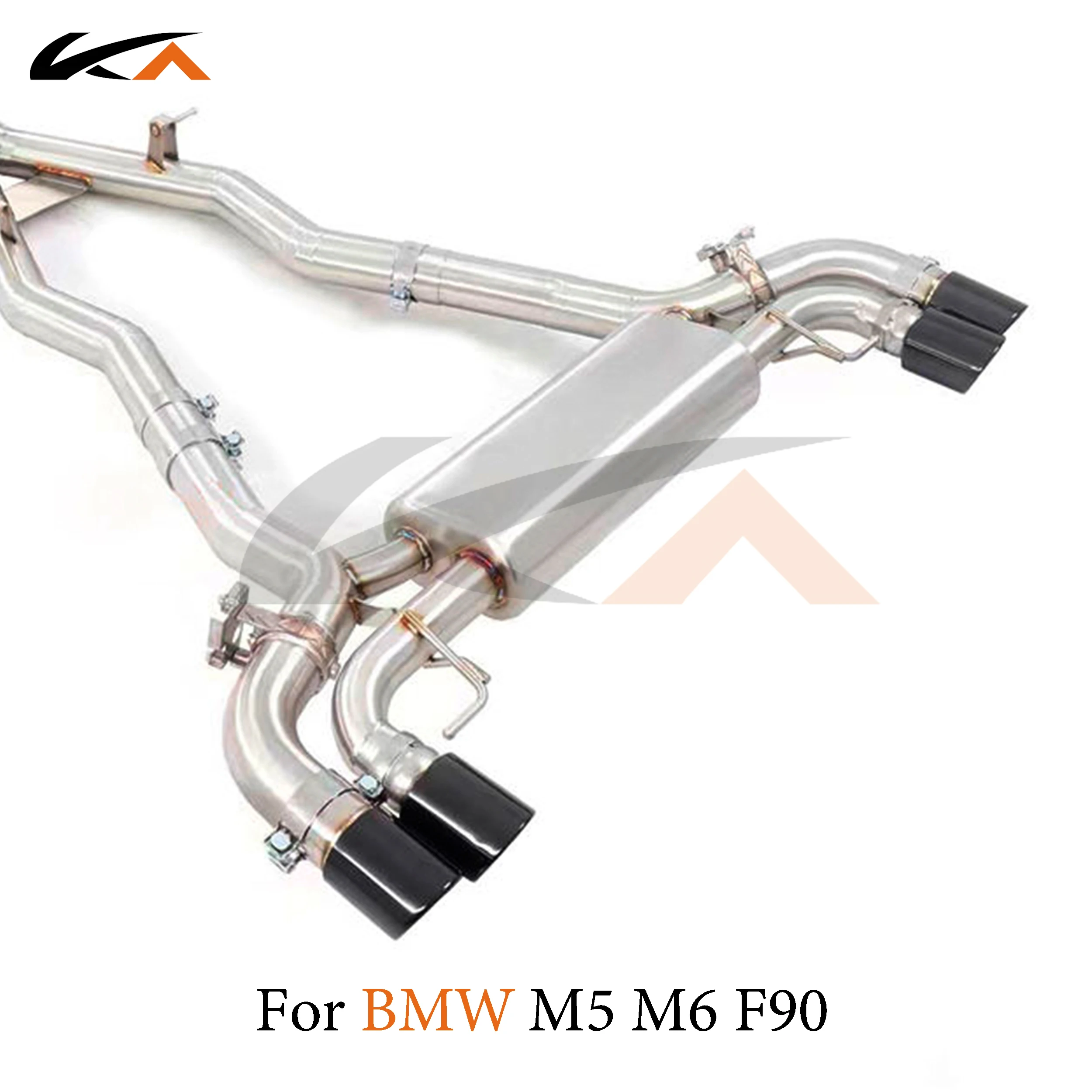 KA Tuning exhaust system stainless catback muffler valve car accessories For BMW M5 M6 F90 performance auto parts