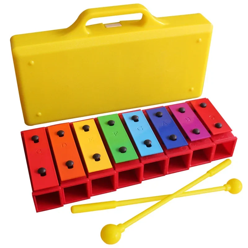 

Children Colorful 8-Tone Xylophone Montessori Toy Early Education Musical Instrument Learning Percussion Music Toys For Children