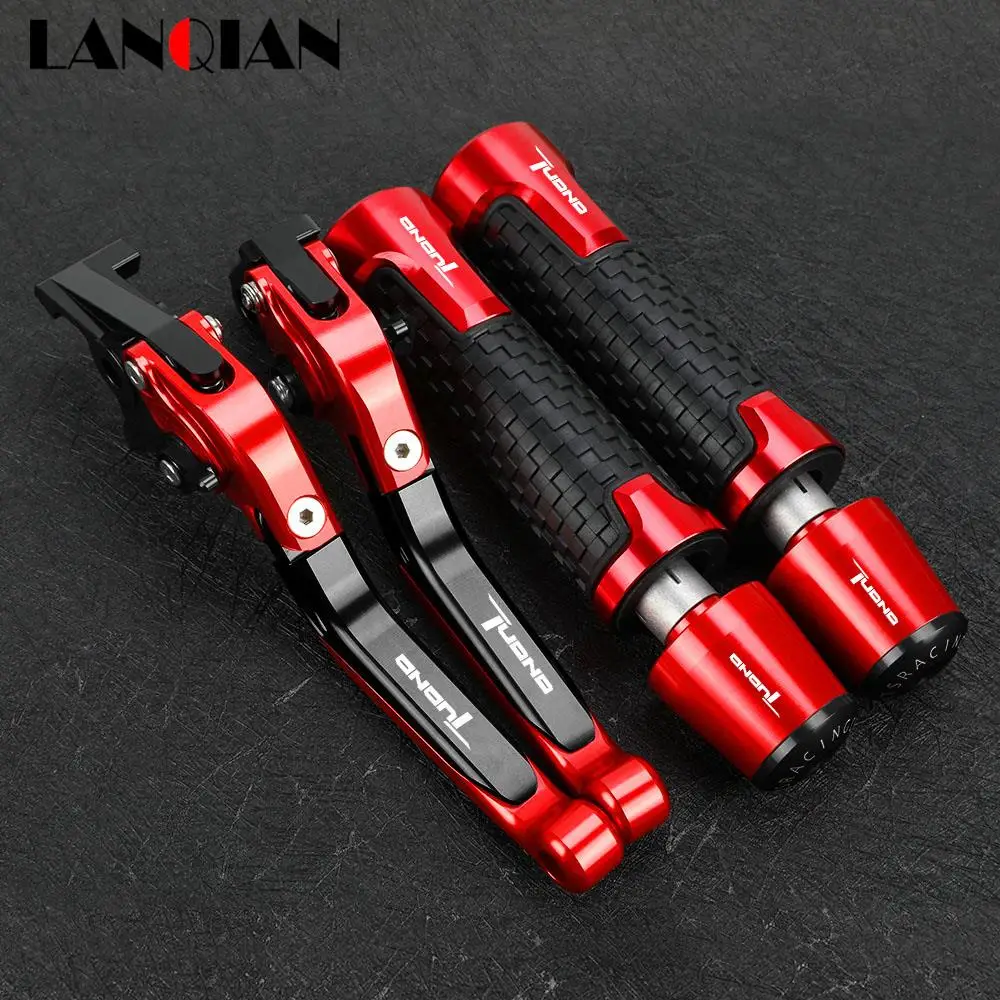 

Motorcycle For Aprilia TUONO /R TUONO 1000R 2003 -2010 Brake Clutch Levers Handlebar Handle Grips Ends Caps Slider Accessories
