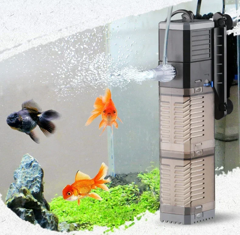 Aquarium Filter pumpe Super 4 in 1 Aquarium Tauch luft Sauerstoff