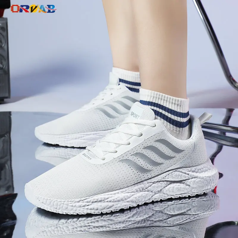 

Breathable Men Sneakers Lightweight Summer Shoes Men Trainers Basket Femme Zapatillas Mujer Chaussure Femme Tenis Feminino