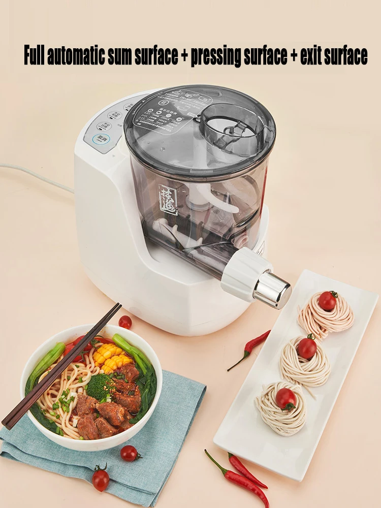 Household Multifunctional Electric Noodle Machine Vegetable Noodle Press Machine Dumpling Spaghetti Cutter Noodles Dough Blender