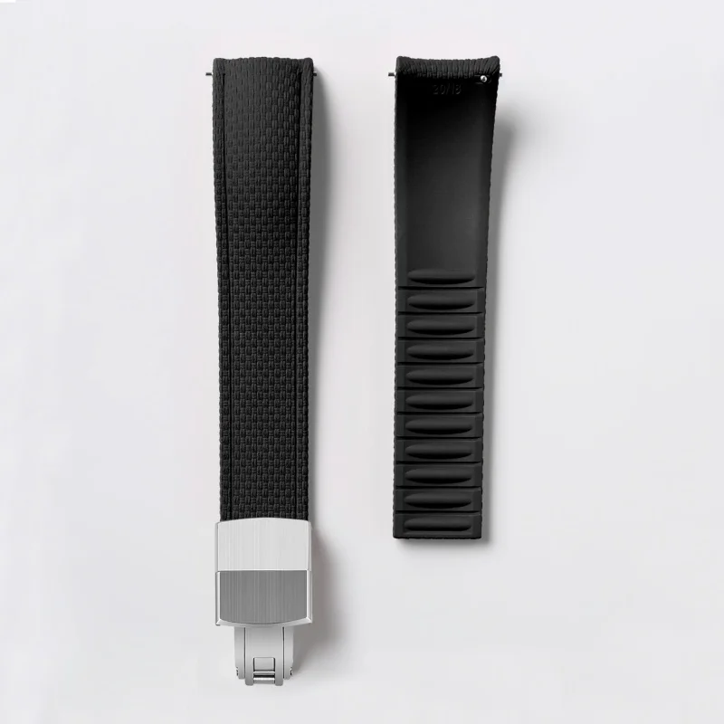 Premium FKM Rubber Quick Release Waterproof Watch Strap, Sport Edition