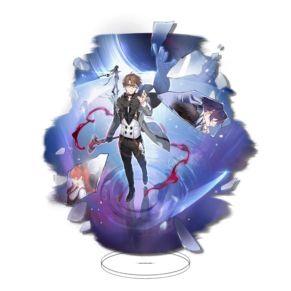 Honkai: Star Rail March 7th Acrylic Stand – Anime Fan Collectible and Cosplay Gift Keychain