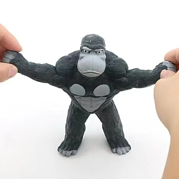 Monkey Stress Toy Gorilla Statue Antistres Stretchable Elastikorps