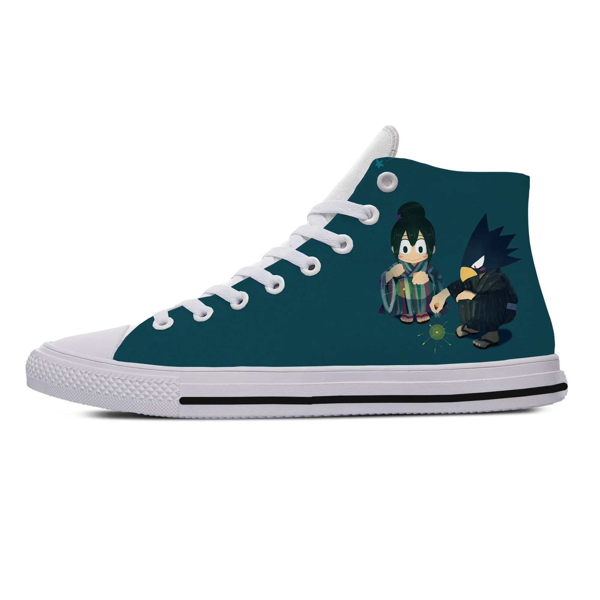 Hot New Summer Woman Man My Hero Academia Breathable Lightweight Casual SneakersHigh Quality High Help Classic Board Shoes