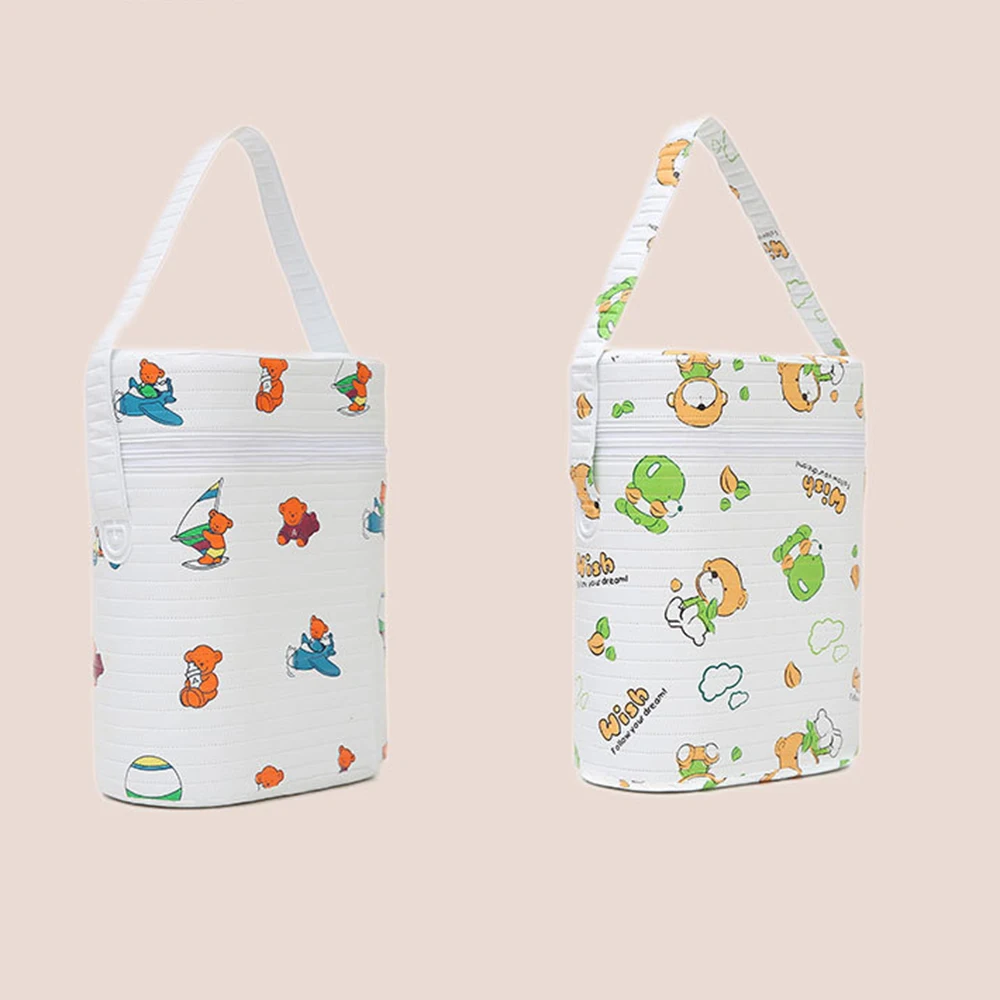 Baby Bottle Insulation Bag Feeding Breast Milk Fresh Keeping Cup Insulation Bucket Single/Double Barrel Kids Bottle Feeding Tool 6
