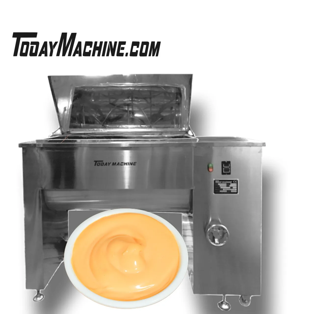 콩 페이스트 마늘 소스, 칠리 소스 리본 믹서기 믹싱 머신 