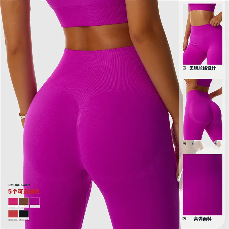 Women Crop Top Shirt Leggings Two Piece Outfit Workout Sport Fitness Wear Gym Suit Yoga Sets