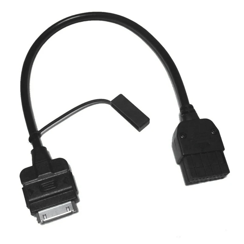 New Black Aux Input Interface Cable Port Fit for Infiniti Nissan