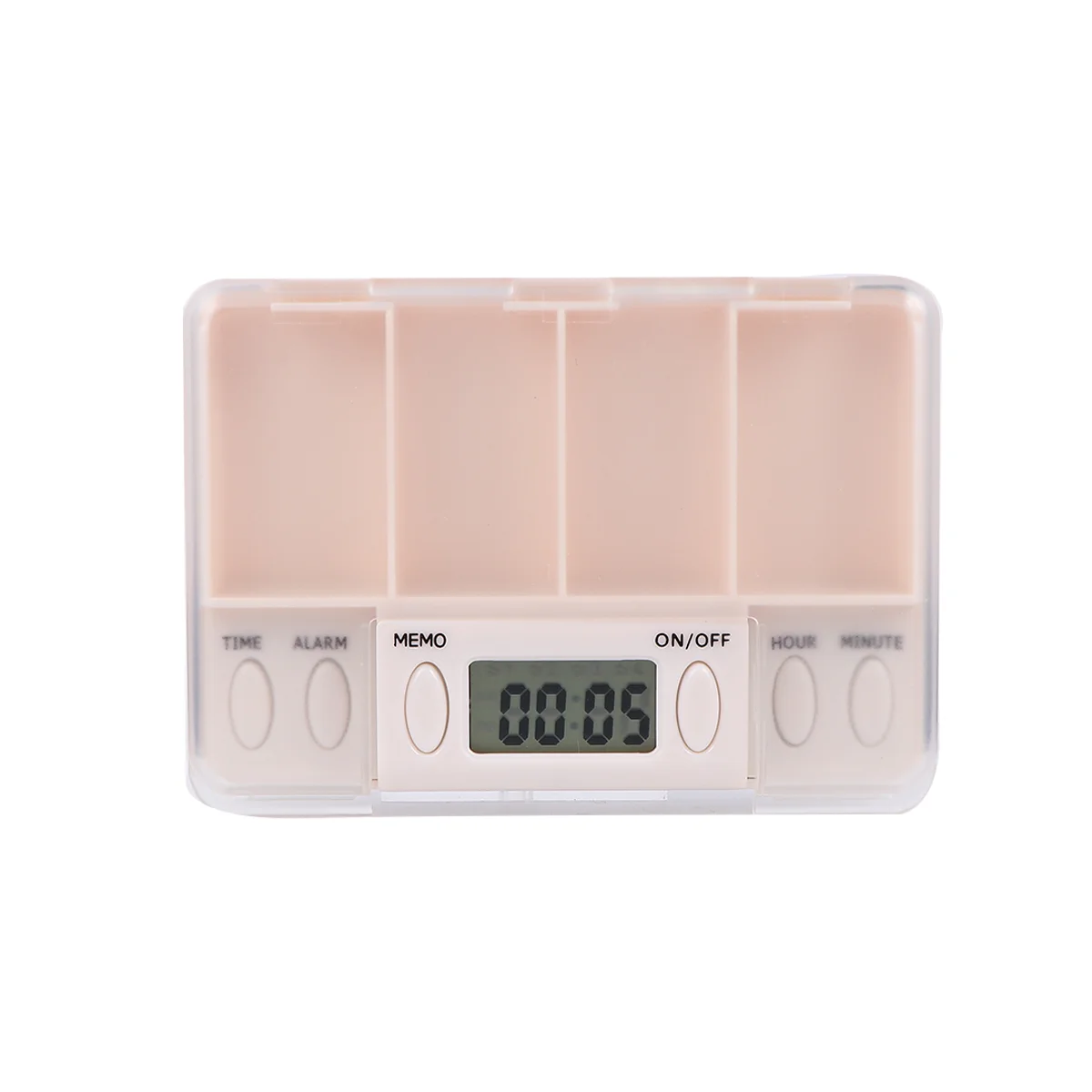 

Compartments Pill Case Alarm Clock Taking Medicine Reminder Smart Personal Containers