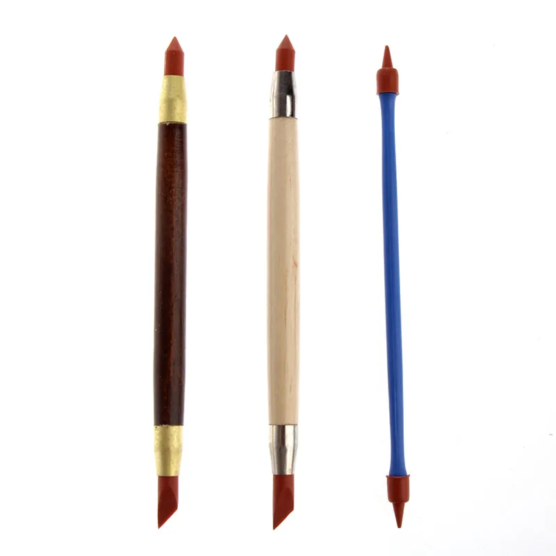 3 Pcs Pottery Clay Sculpture Carving Tools for Art Craft