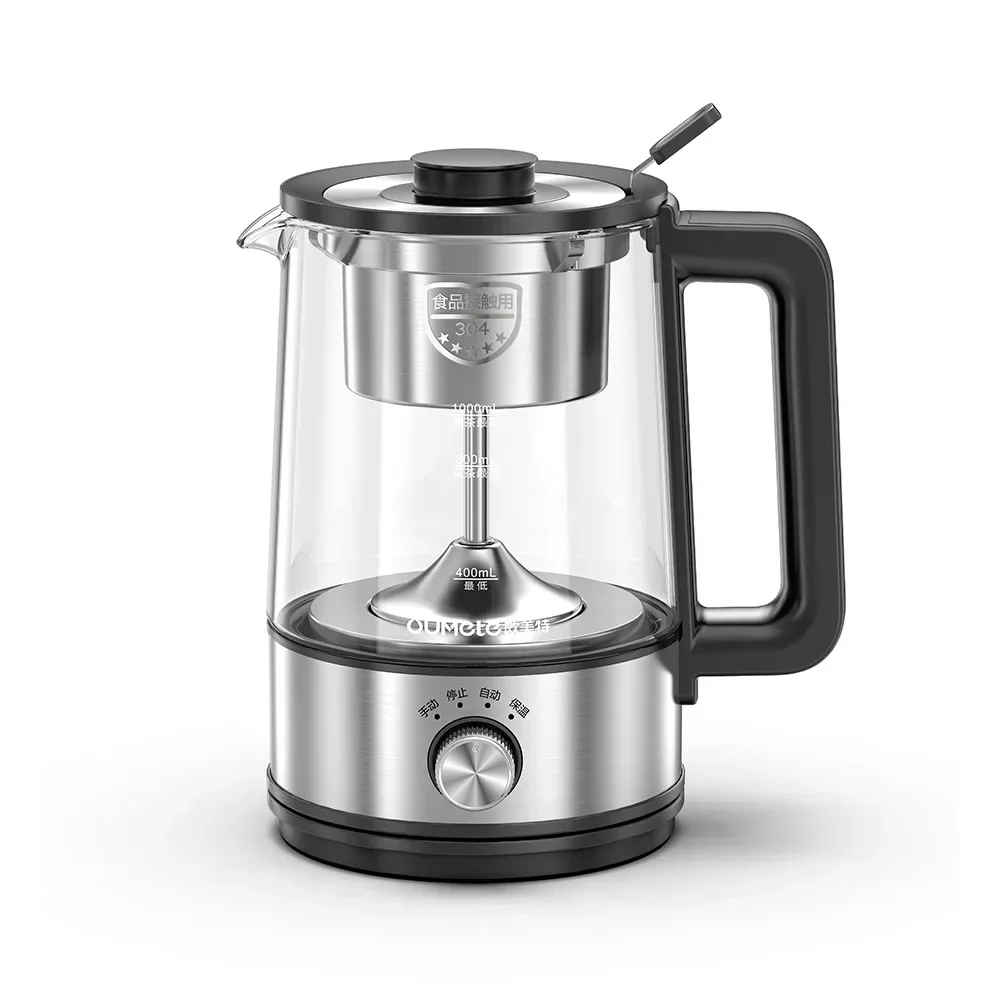 Electric Kettle Coffee Maker Glass Tea Maker Electric Coffee Heater Steam Teapot Automatic Turkish Tea Pot Water Boiling Cooker