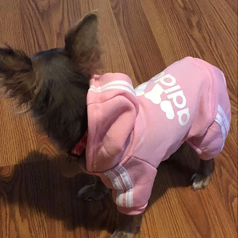 Pet Clothes for Small and Medium Dogs Adidog Winter Dog Puppy Sweatshirt Coat Chihuahua Costume pet clothes