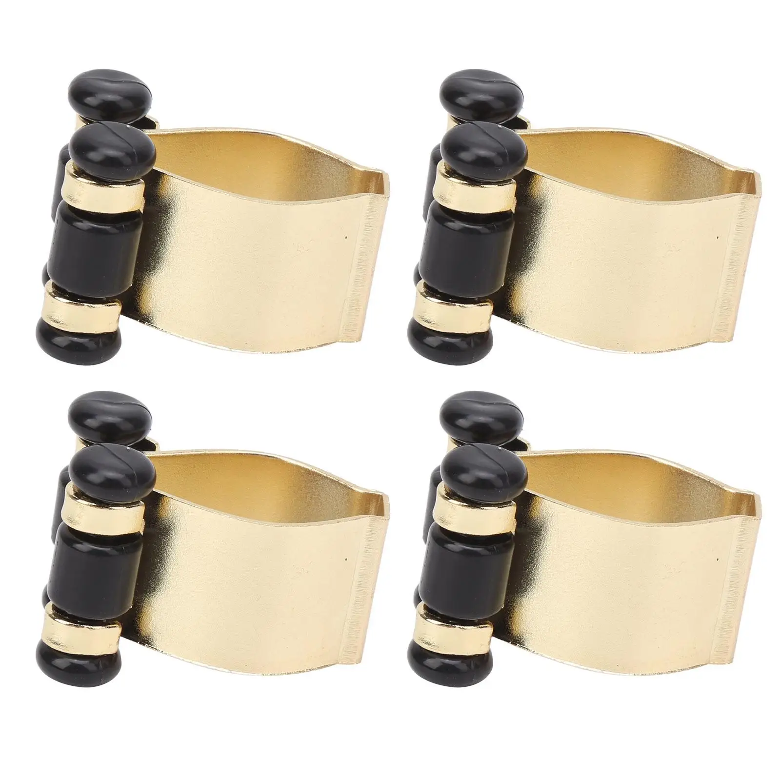 4PCS Wall-Mount Billiards Stick Clips-Pool Cue Holder Rack, Iron Accessories for Billiard Supplies