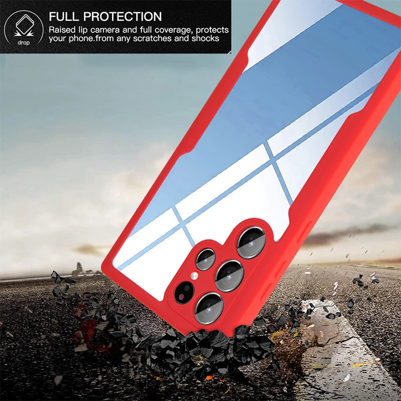 Ultimate 360° Full Coverage Shockproof Case with Screen Protector