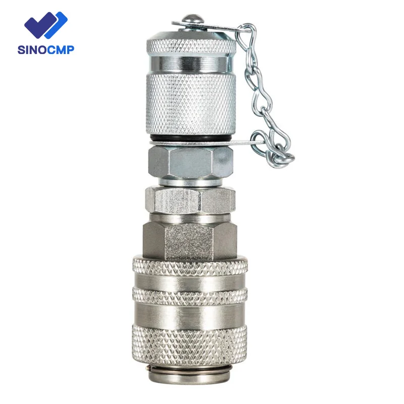 G1/8 6000PSI/400BAR Hydraulic Pressure Test Coupling Kit for Cat CASE