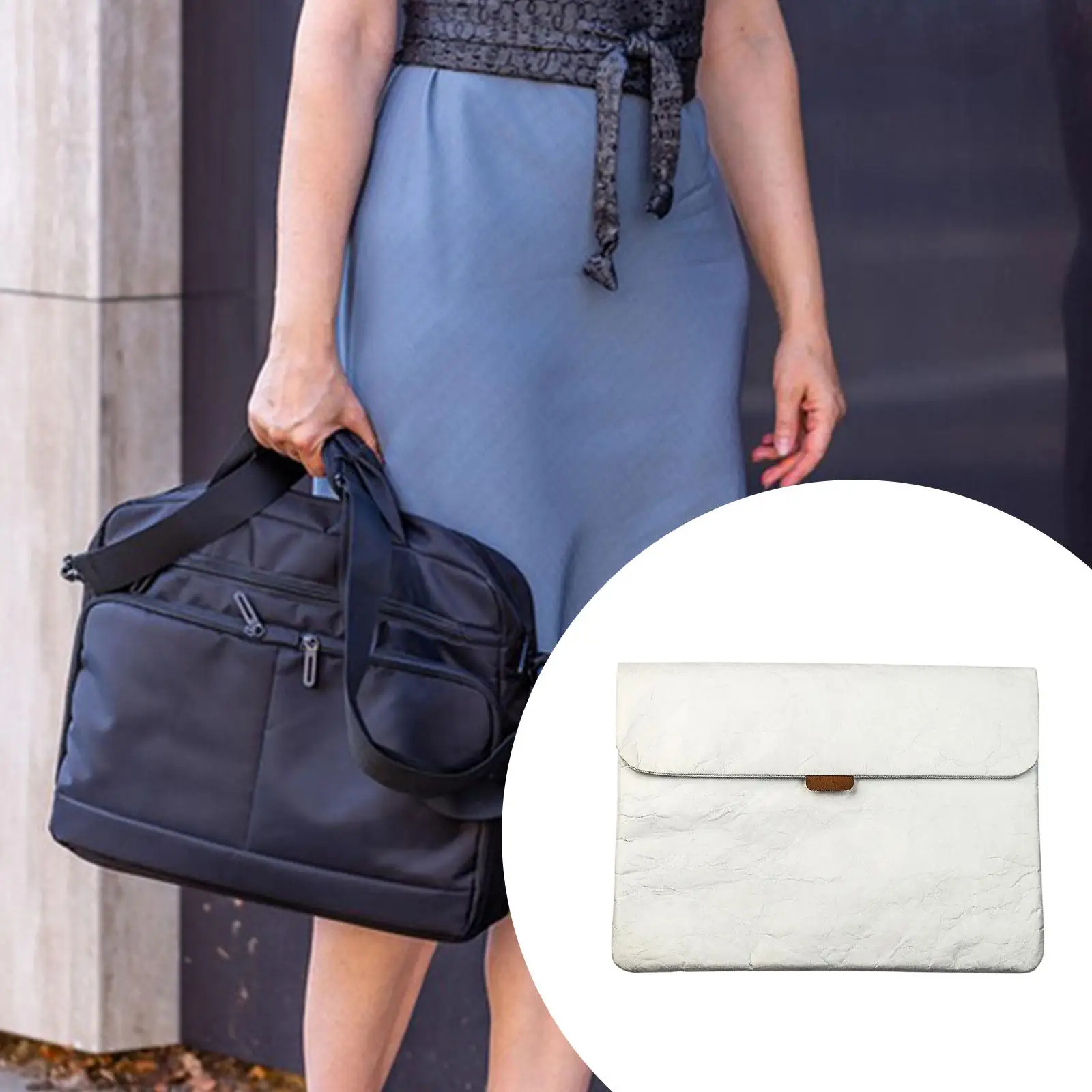 

Чехол для ноутбука 13 дюймов, компактный защитный чехол для компьютера, уличная дорожная сумка для планшета, деловых поездок, офиса