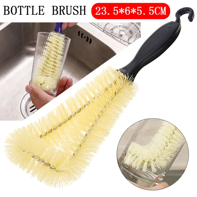 3 Brush Glass Washer  Hedgehog Brush for Glass Washing