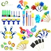 Children Toddler Sponge Stamp Brush Kits Flower Drawing Toys for Children Paint Educational DIY Art Craft Creativity Tools DDJ 1