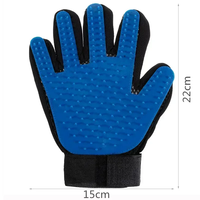 Pet Grooming Gloves 1pc for Cat and Dog