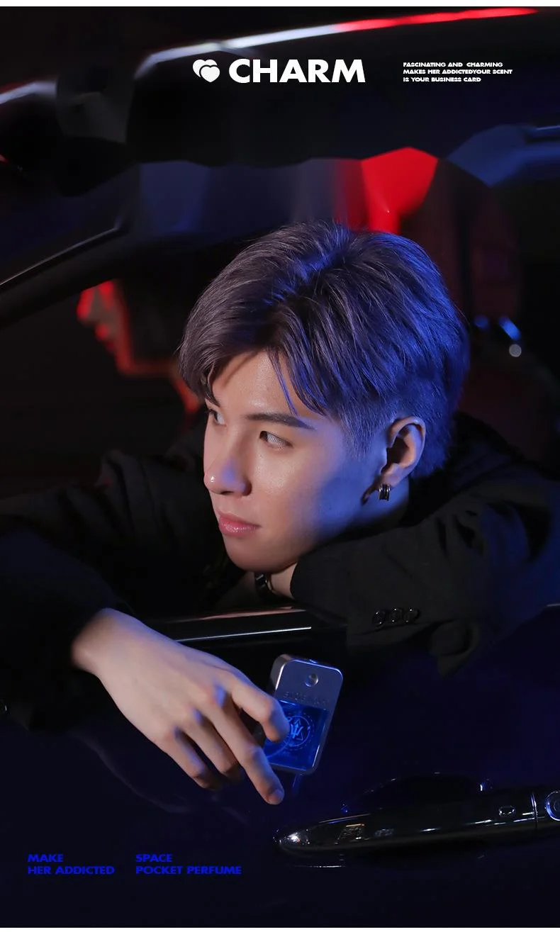 Neues blaues Herrenparfüm, anhaltender Duft, leichter Duft, blauer Duft, Kölnisch Wasser, große Markentasche für Studenten_voghion.com