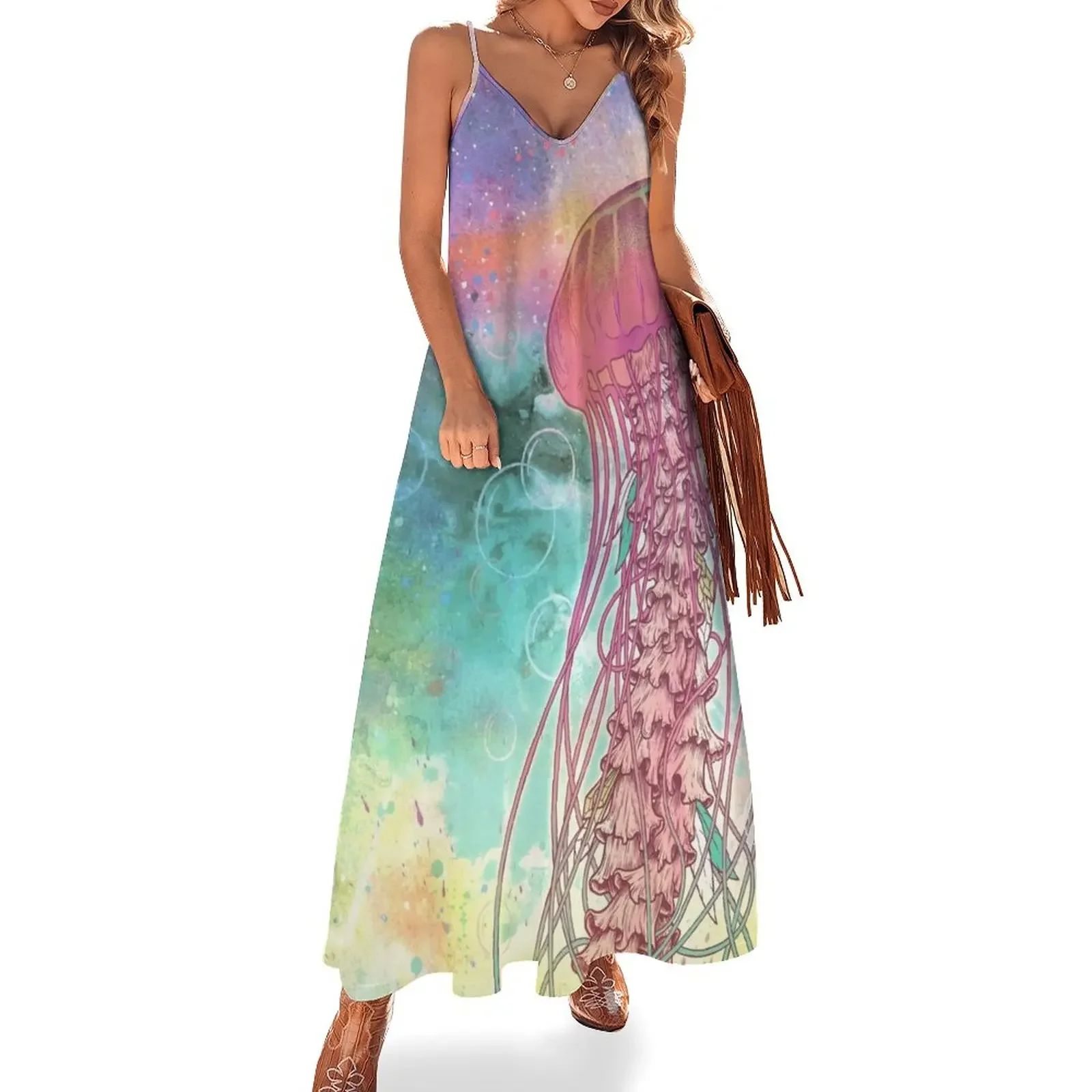 

Женское платье без рукавов с Медузой, элегантное платье для свадебной вечеринки, 2024