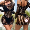 18 Styles Women Lingerie High Elastic Bag Hip Bodycon Mini Dress Fashion Beach Wear Party Dress Ladies Erotic Short Net Skirt 6