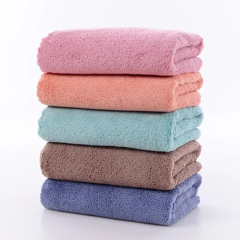 Baby Bath Towel Microfiber Absorbent 75x35cm Newborn Infant Kids Washcloth Face Hand