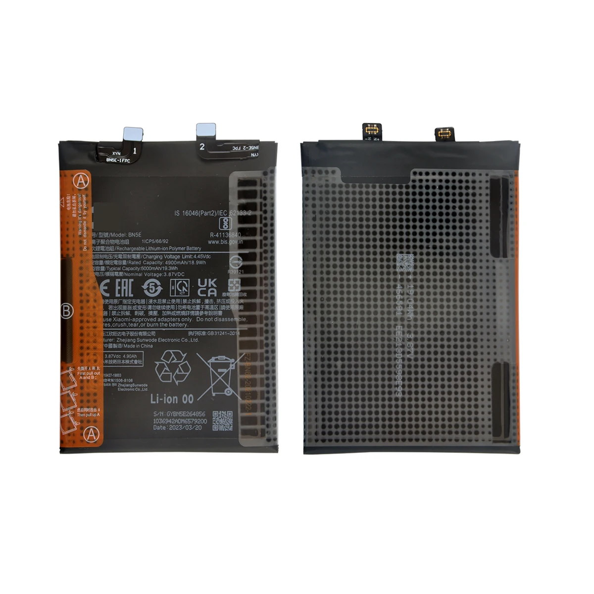 100% Оригинальный BN5E 5000 мАч для Xiaomi Redmi Note 11 Pro 5G/ 11EPro /POCO X4 PRO сменные батареи для телефона + Инструменты