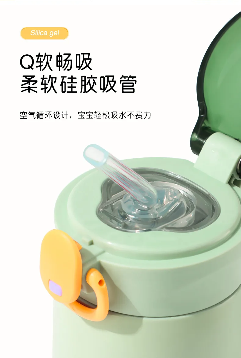 Portable Kids Thermos Mug With Straw Stainless Steel Cartoon Vacuum Flasks Children Cute Thermal Water Bottle Tumbler Thermocup 9 Sd812fb6d163541eda37f3821ba3bcafcv