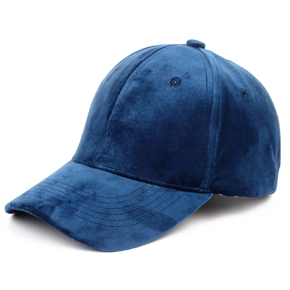 Women's Suede Snapback Baseball Cap - Black/Grey