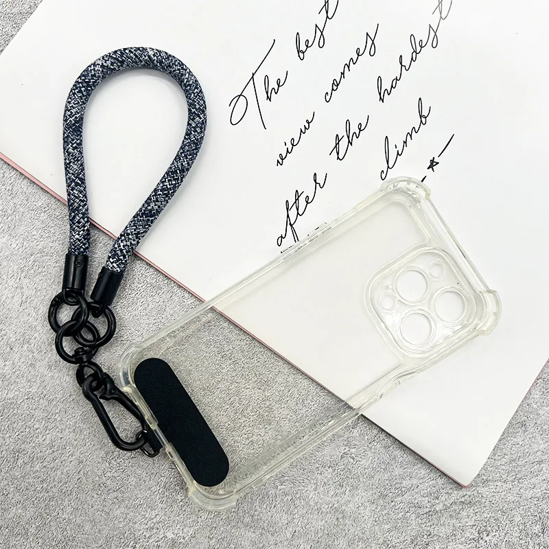 Fashionable Anti-Loss Mobile Phone Wrist Lanyard with Strong Twist Rope Design