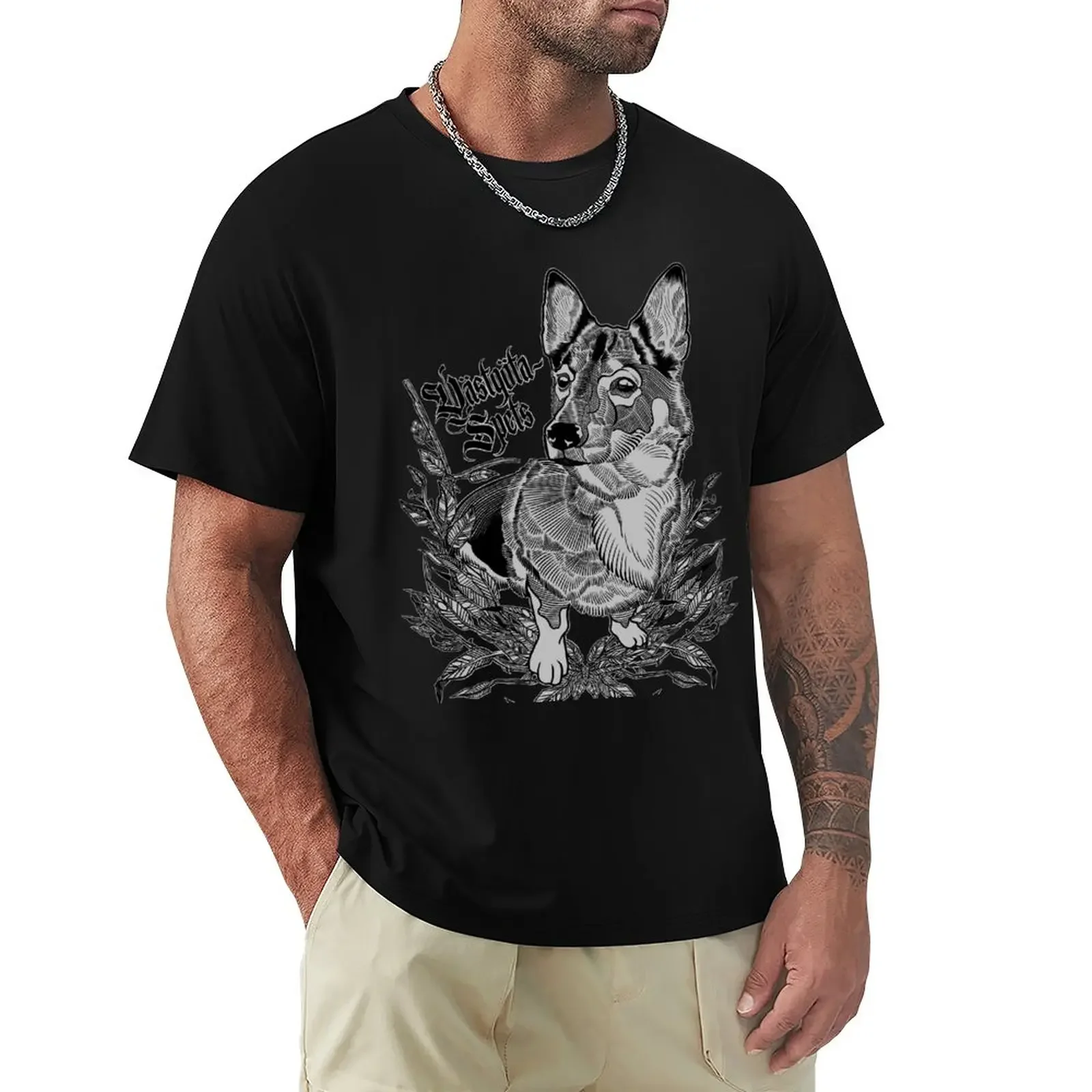 

The Swedish Vallhund T-Shirt sublime blacks heavyweight t shirts for men