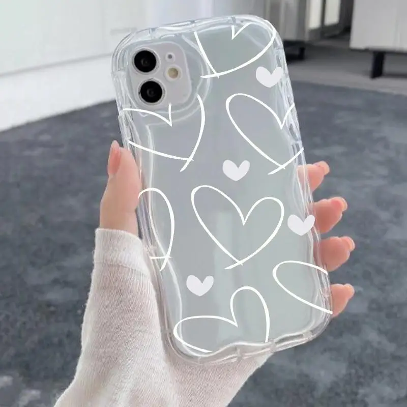 Butterfly Retro Silicone Transparent Phone Case Cover