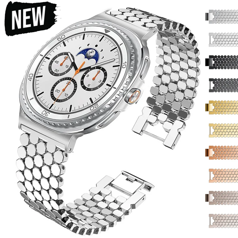 Elegant Metal Alloy Bracelet for Women - Stylish Watch Wristband Strap