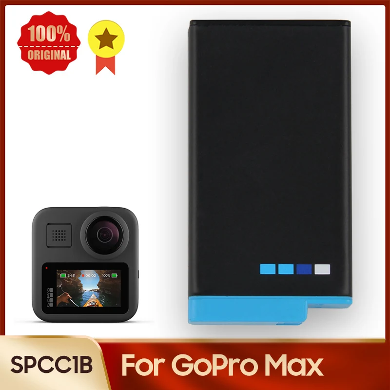 

Новая батарея SPCC1B для камеры GoPro Max 601-026762-000, аккумуляторная батарея 1600 мАч