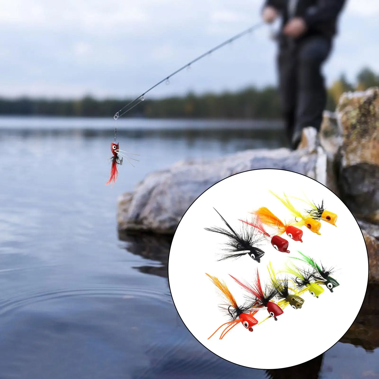 10Pcs Fly Fishing Streamer Flies Artificial Baits Bass Flies - AliExpress