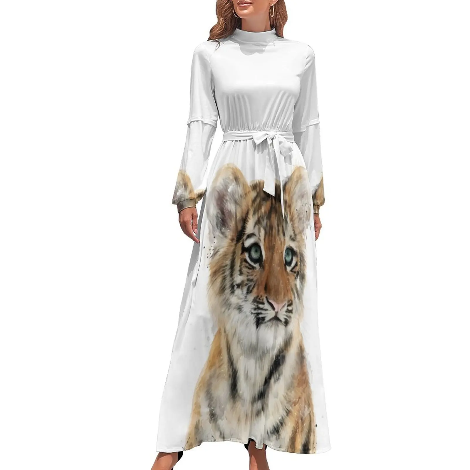 

Little Tiger Long Dress Dress woman Woman dresses birthday dress for women dresses for women
