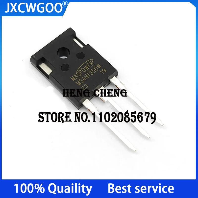 

10PCS 100%New Original MS4N1350W TO-247 N channel withstand voltage: 1.5kV Current: 4A Field effect transistor (MOSFET)