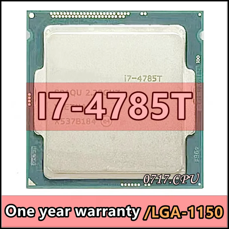 

i7-4785T i7 4785T SR1QU 2.2 GHz Quad-Core CPU Processor 8M 35W LGA 1150